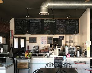 menu at Isabel's Vintage Cafe in Ripon