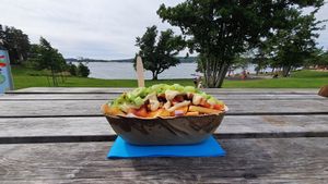 You will get loaded with the "Loaded Fries" at Palma Kiosk & Kaffebar in Sarpsborg