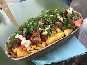 Loaded fries  at Palma Kiosk & Kaffebar in Sarpsborg