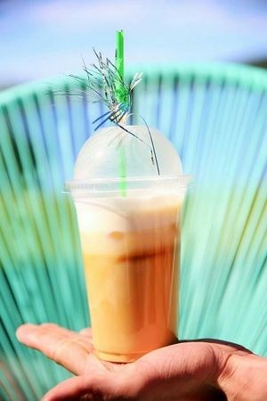 Palma ice coffee with vanilla soy milk! at Palma Kiosk & Kaffebar in Sarpsborg