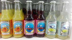 Organic softdrinks from Naturfrisk at Palma Kiosk & Kaffebar in Sarpsborg