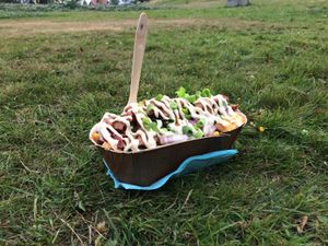 Loaded Fries at Palma Kiosk & Kaffebar in Sarpsborg