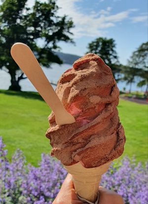 O'boy, O'boy.. Rosa Softis at Palma Kiosk & Kaffebar in Sarpsborg