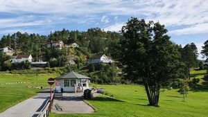 The kiosk at Palma Kiosk & Kaffebar in Sarpsborg