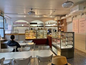 Inside cafe    at Kakkugalleria - Fredrikinkatu in Helsinki
