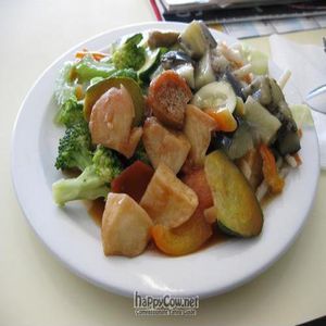 Plate of food at Great Nature in Adelaide