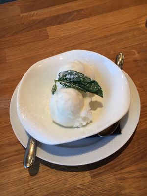 sorbet. at Vaelsa in Helsinki