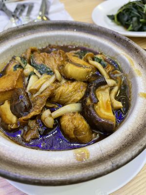 Basil Mushroom & Beancurd  at SHU Vegetarian 蔬方斋 - Ang Mo Kio  in Northeast Singapore