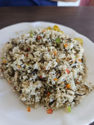 Olive Fried Rice ~ 24/7/23 at SHU Vegetarian 蔬方斋 - Ang Mo Kio  in Northeast Singapore
