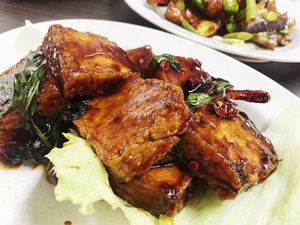 三杯豆腐 at SHU Vegetarian 蔬方斋 - Ang Mo Kio  in Northeast Singapore