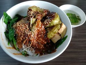 Yong Tau foo at SHU Vegetarian 蔬方斋 - Ang Mo Kio  in Northeast Singapore