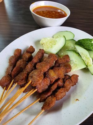 Satay at SHU Vegetarian 蔬方斋 - Ang Mo Kio  in Northeast Singapore