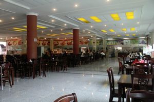 interior at Teko Healthy Resto in Medan