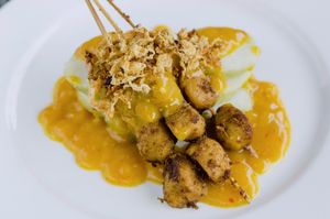 Lontong Padang at Teko Healthy Resto in Medan