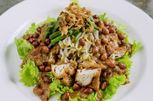 Tahu Goreng at Teko Healthy Resto in Medan