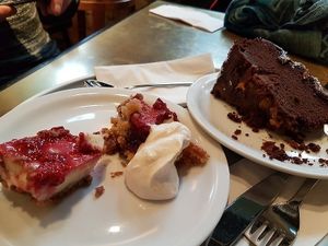 desserts at Tibits in South East London