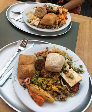 £13.50 plate at Tibits in South East London