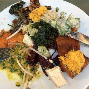 A typical selection at Tibits in South East London