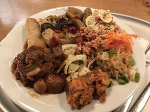 Plate at Tibits in South East London