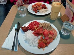 Dinner at Tibitis at Tibits in South East London