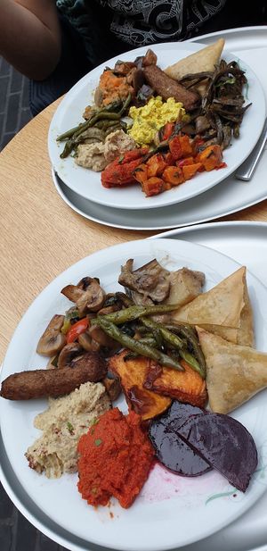 Delicious food at Tibits in South East London