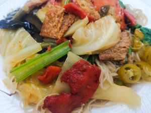 Veggies at Vegetarian Centre 斋素食中心 in East Singapore