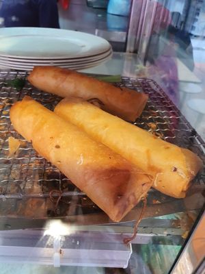 Spring roll ~ Circuit Breaker Period Phase 2 at Xiang Mei Vegetarian in East Singapore
