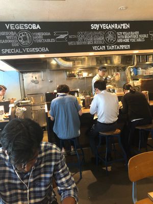 Lunch time  at Soranoiro in Tokyo