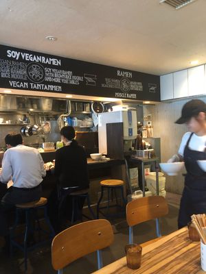 Lunchtime  at Soranoiro in Tokyo
