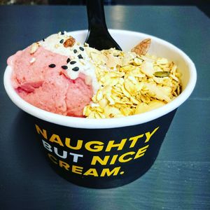 Strawberry Shortcake at NANABAR in East London