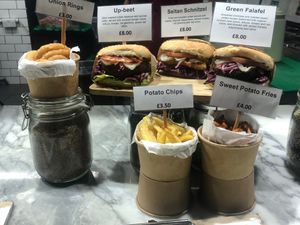 Incredible food 🥰 at Vburger Camden in North West London