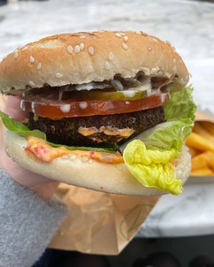   at Vburger Camden in North West London