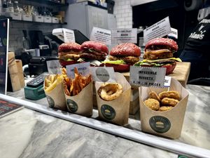   at Vburger Camden in North West London