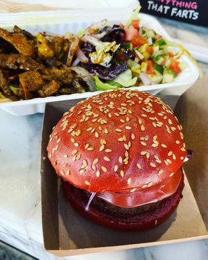   at Vburger Camden in North West London