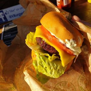 Upbeet with gf bun  at Vburger Camden in North West London