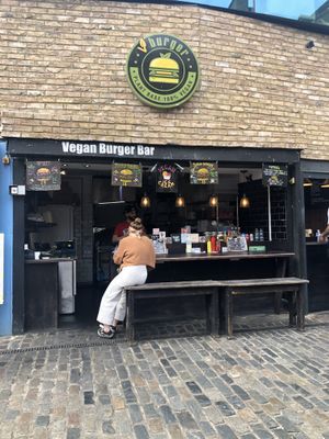 Vibes at Vburger Camden in North West London