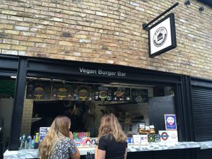 seating available at Vburger Camden in North West London