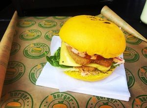 Best burger 🥇 at Vburger Camden in North West London