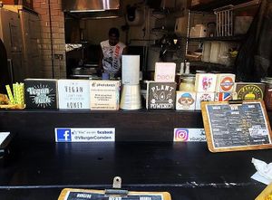 Decor  at Vburger Camden in North West London