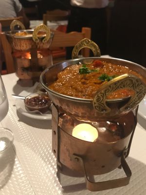 Vegan Chicken Curry at Sanskar Nepal in Lisbon