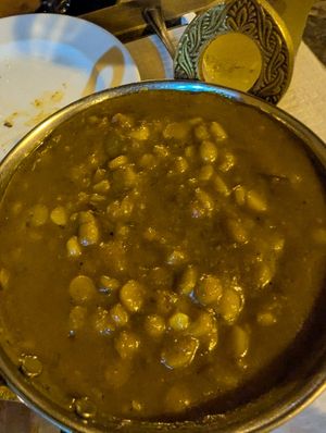 Chana masala at Sanskar Nepal in Lisbon