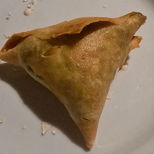 Samosa at Sanskar Nepal in Lisbon