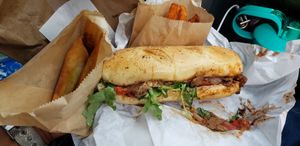 Yeeeeeesssss!!!! at enVegan in Morrow