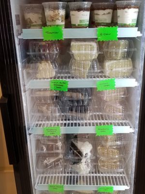 So many Desserts at enVegan in Morrow