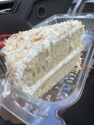 Coconut cake  at enVegan in Morrow