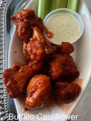 Buffalo Cauliflower  at enVegan in Morrow