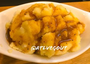 Mashed potatoes  at enVegan in Morrow