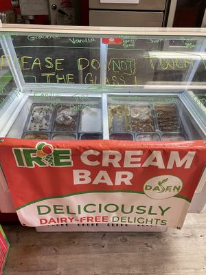 Ice cream bar at Dajen Eats in Eatonville