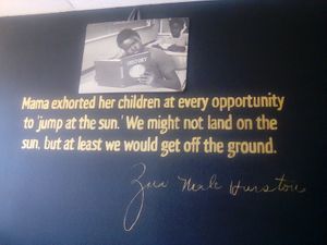 Decor at Dajen Eats in Eatonville