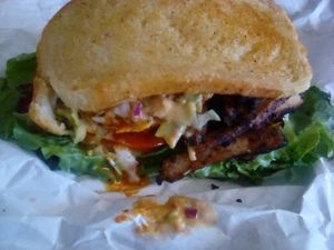 Sensational sammich! at Dajen Eats in Eatonville